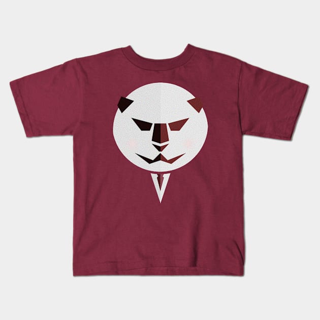 KING PANDA HUNTER Kids T-Shirt by Trangle Imagi